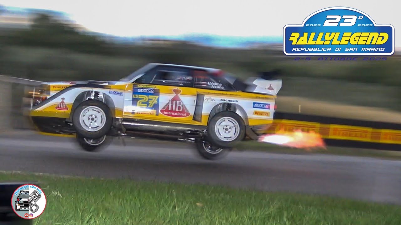 Rally Legend 2025: прыжок, шоу и ошибка