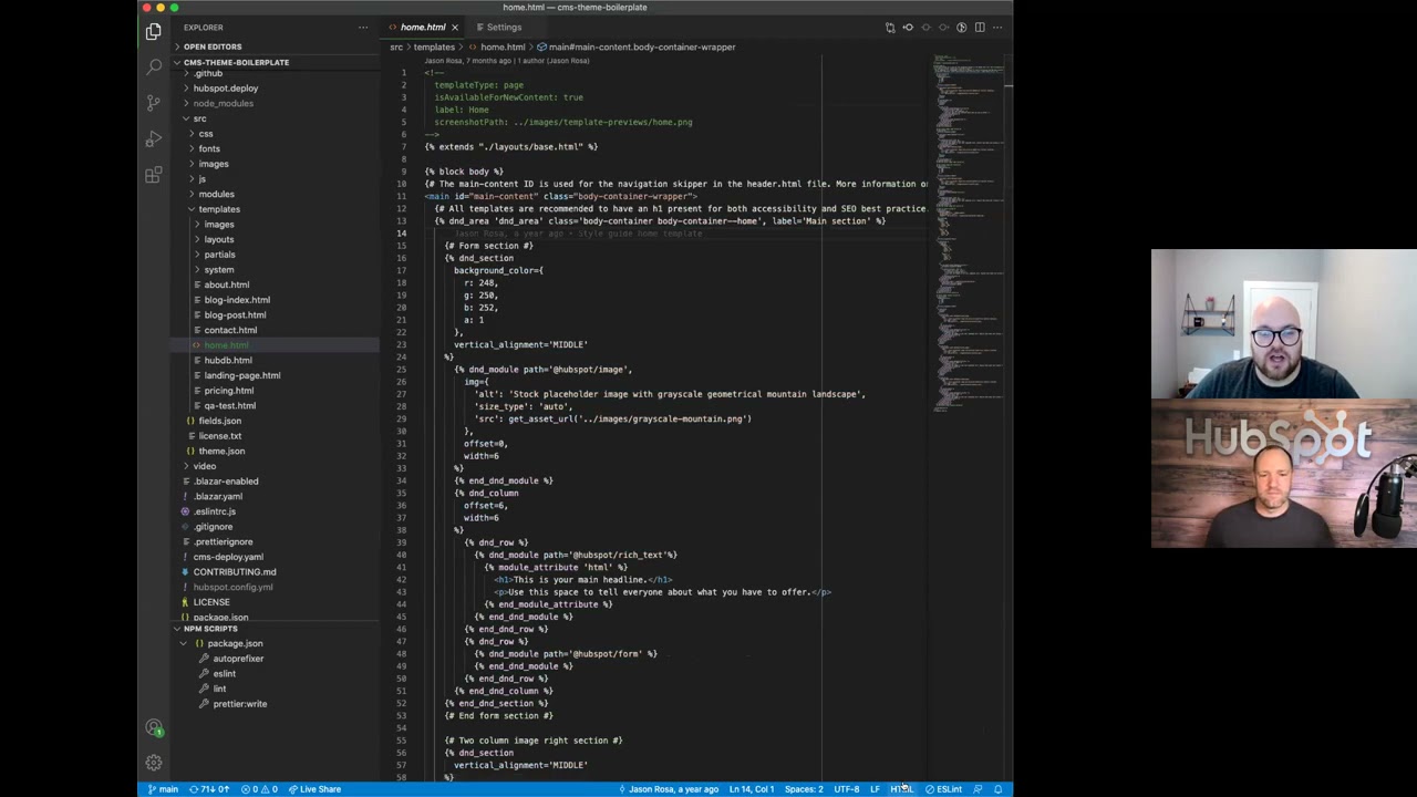 Developer Bytes | HubSpot VS Code Extension with Anthony Pizzurro - YouTube