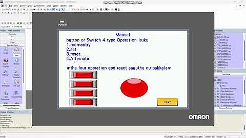 Omron NB Series  HMI Initial Setup - Part3