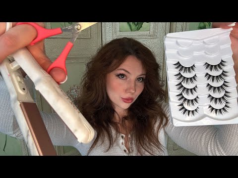 ASMR FASTEST Hairsylist ✂️Makeup Artist💄& Skincare appointment