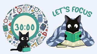 🐱 Chill & Study with Cats 🐾 Stay Productive, Stay Peaceful ⏰ The Pomodoro Cat Timer for Calm 📖
