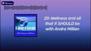 20-Wellness and all that it SHOULD be with Andra Millian | A Journey To Awareness With Shauna...