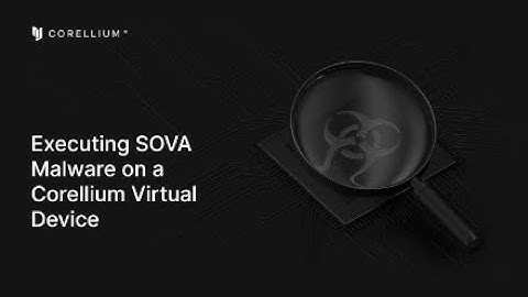 Mobile Malware and Threat Research Using Corellium