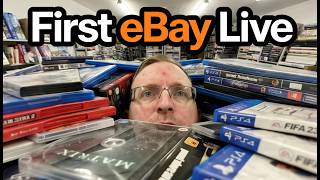 I’m doing my first eBay live this weekend - gaming, Blu rays and more media