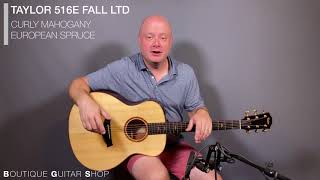 Taylor 516e Fall LTD at Boutique Guitar Shop
