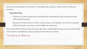 Understanding How async Tests are Executed in Jest