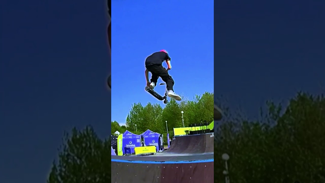 Георгий Петросян на INVOKE x PUMPJAM. Вторая попытка в дисциплине SCOOT PARK  