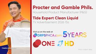 Tide Expert Clean Liquid TV Ad 2026 15s with Alden Richards (Philippines) [CC/HD/ST]