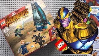 LEGO Marvel 76101 Атака Всадников Обзор Мстители Война Бесконечности.