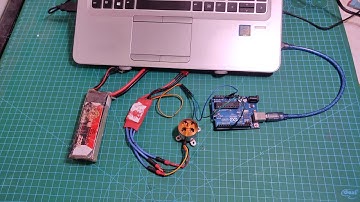 How to Run Brushless Motor Using Arduino - Arduino bldc Motor Control - STG Crazy