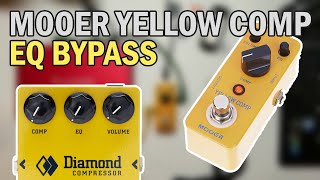 Mooer Yellow Comp EQ Bypass Mod