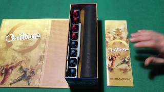 How to play Onitama a modern chess game tutorial unboxing gameplay review by Dr. Cthulhu screenshot 5