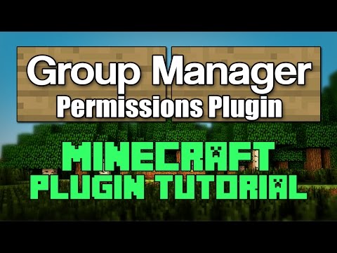 Group Manager Minecraft Plugin Tutorial 1.21.5