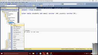 How to add multiple new columns by one statement part 6 urdu hindi | multiple new columns in sql |40