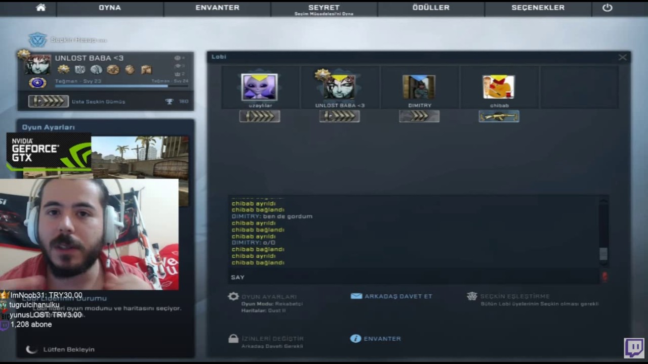 Unlostv//Unlost chibab 'la tanışıp Nusr-et 'e goturmek istiyor