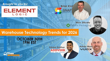 Warehouse Technology Trends for 2026