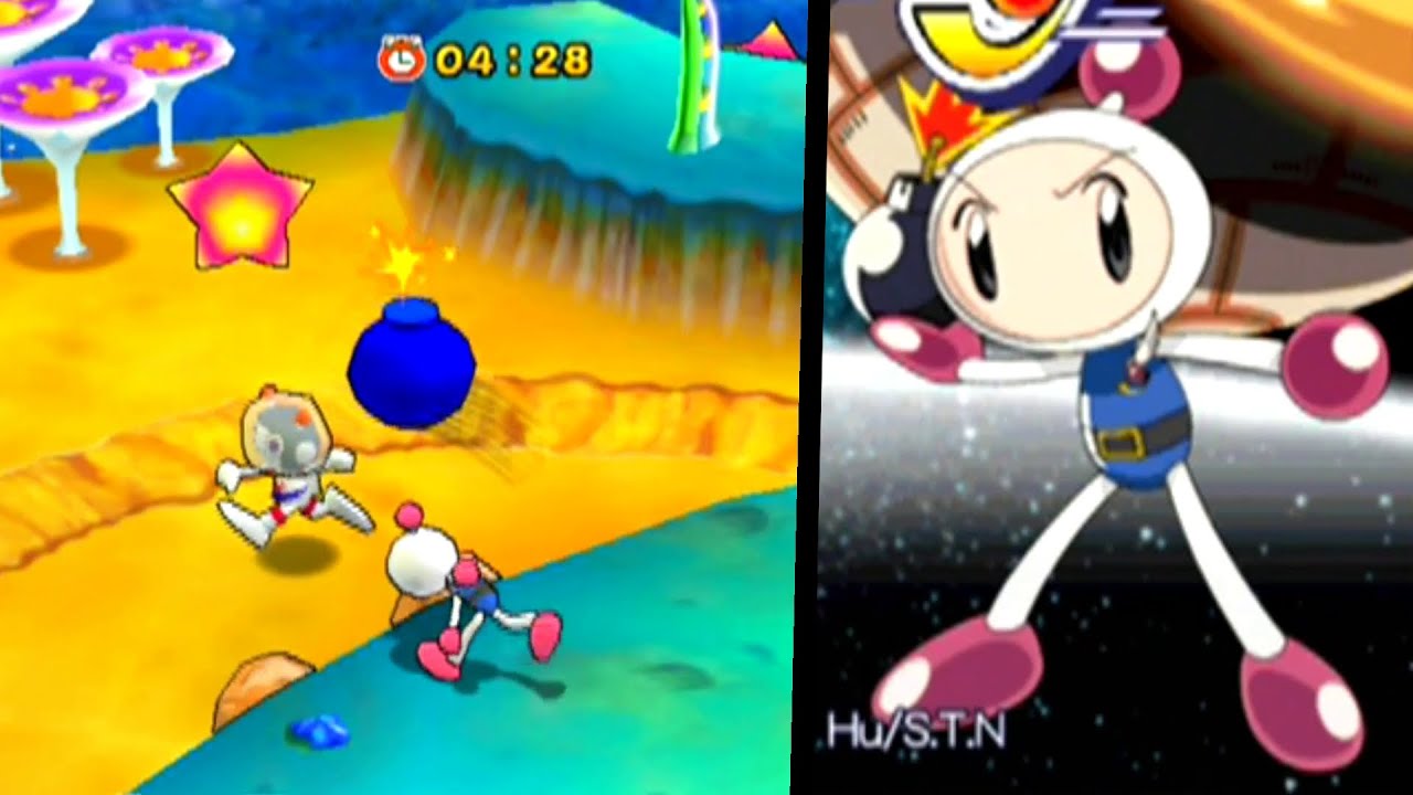 Bomberman Jetters  (PS2) Gameplay 