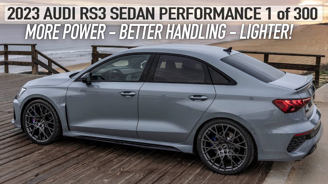 401bhp Audi RS3 Performance Edition revealed