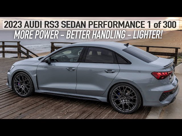 Audi RS3 Limousine Performance Edition - Zwischen den Welten