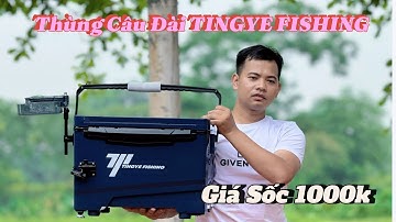 Thùng câu đài TINGYE FISHING 32LBản nâng cấp 2024