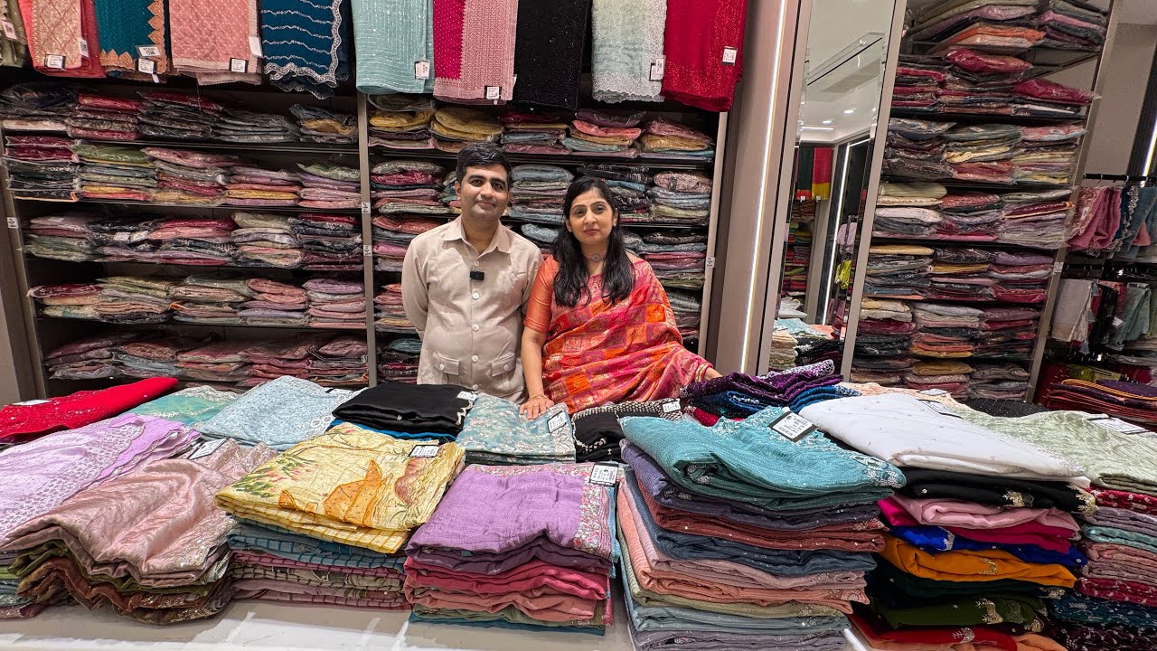 New Designer Saree Collection | Latest Fancy Designer Sarees | Ratan Silks Bangalore Hanumanthnagar