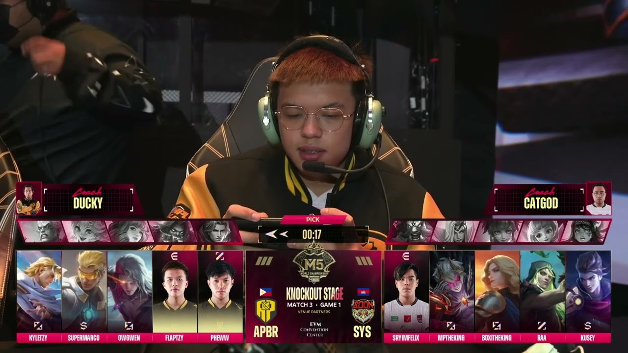 (FIL) M5 Knockouts Day 2 | APBR vs SYS | Game 1