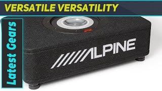 Alpine RS-SB10: Elevate Your Bass Game with the R-Series Halo Subwoofer Enclosure