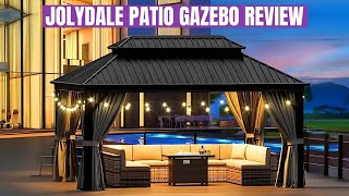 Jolydale Aluminum Patio Gazebo Review Is It Worth The Build? Full Setup & Features Explained