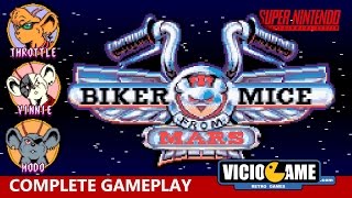 🎮 Biker Mice from Mars (SNES) Complete Gameplay