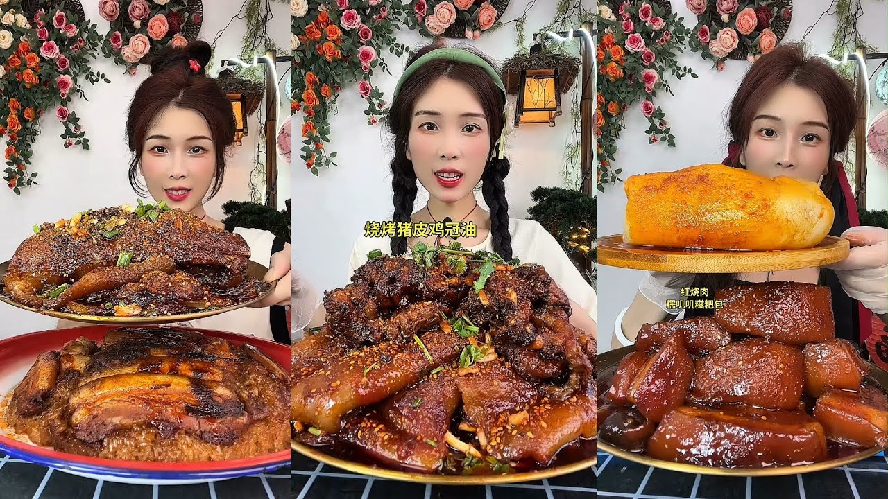 【ASMR】【MUKBANG】GREAT WITH HOME-COOKED FOOD | EATING SHOW | CHINESE FOOD | 食べる | 吃播 #咀嚼音