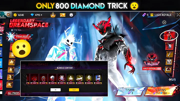 New Evo Bundle Event Spin Trick 😮💥| free fire new event |  ff new event | new event free fire