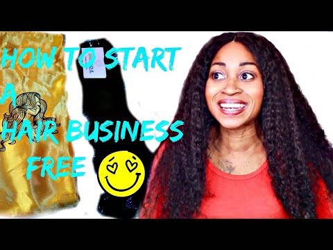 How To Start A Hair Extensions Business For FREE! 💵😀  ☆UPDATE