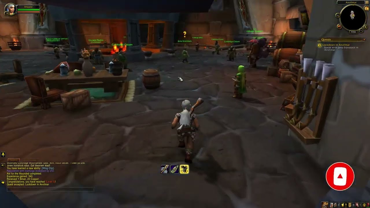 World of Warcraft Quest: LOCKDOWN IN ANVILMAR