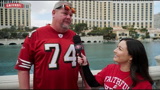 49ers Take the Streets of Las Vegas to Find the Most Faithful Fan