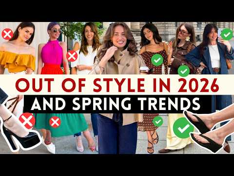 Video ?10 CLOTHES OUT OF STYLE in 2026! What's IN and What's OUT ! 2026 Fashion Trends! |Mia Moda