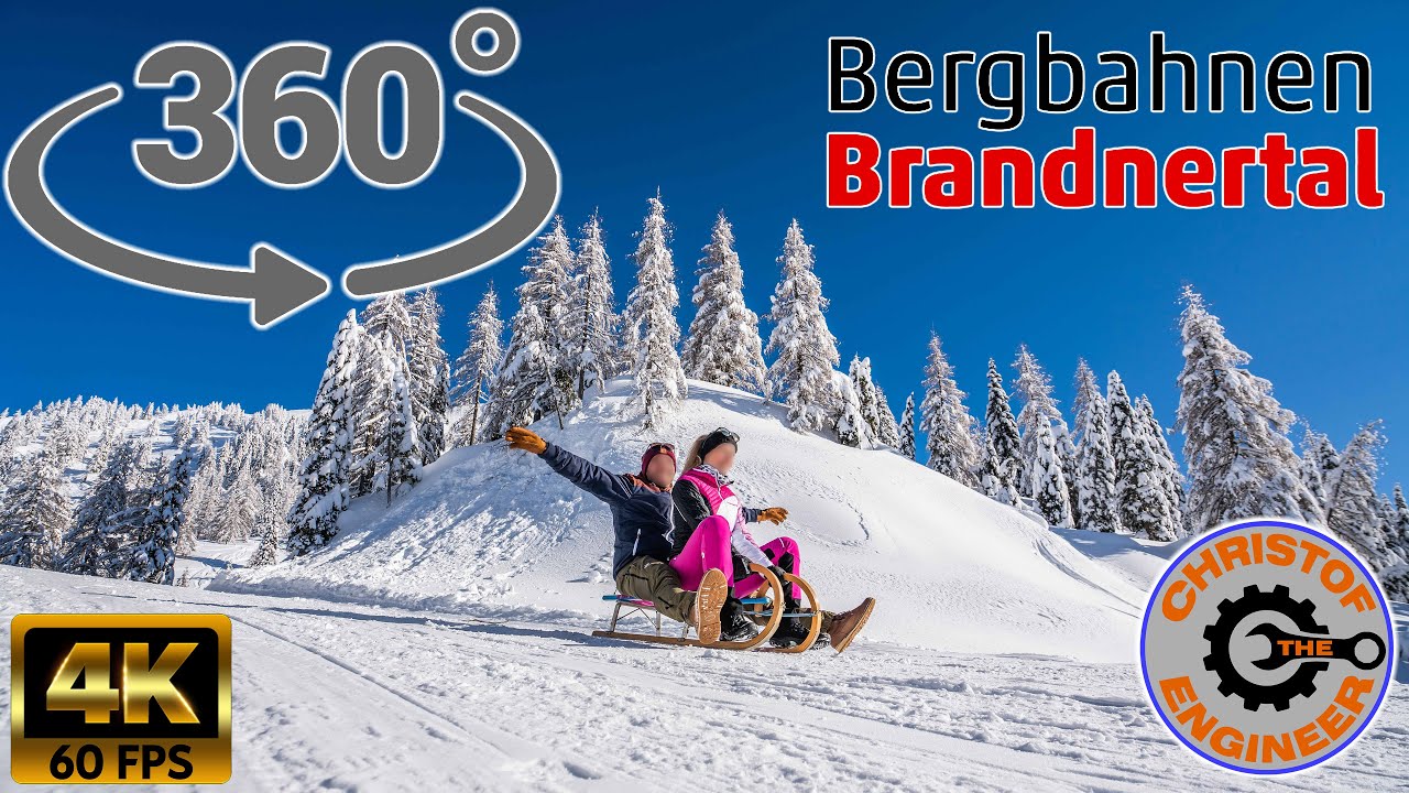 360° Rodeln in Brand im Brandnertal