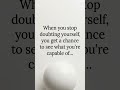 Stop doubting yourself #growthmindset#quotes#motivation#inspiration#shortsfeed#trending#fypシ#shorts