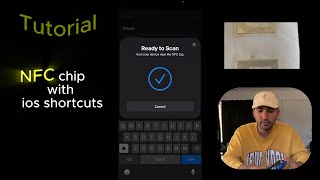 Use NFC chip with ios shortcuts app | Automation