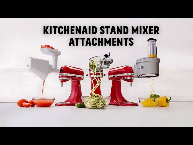 The Best KitchenAid Attachments You Can Buy for Your Stand Mixer