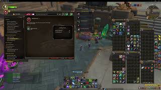 Result from Prospecting Ironclaw Ore, WoW The War Within