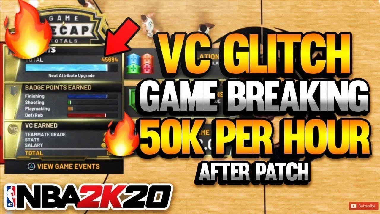 NBA 2K20 FASTEST VC GLITCH AFTER PATCH 10 UNLIMITED VC GLITCH