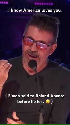 SIMON REACTION TO ROLAND ABANTE ON AGT BEFORE HE LOST 😞 #shorts - YouTube
