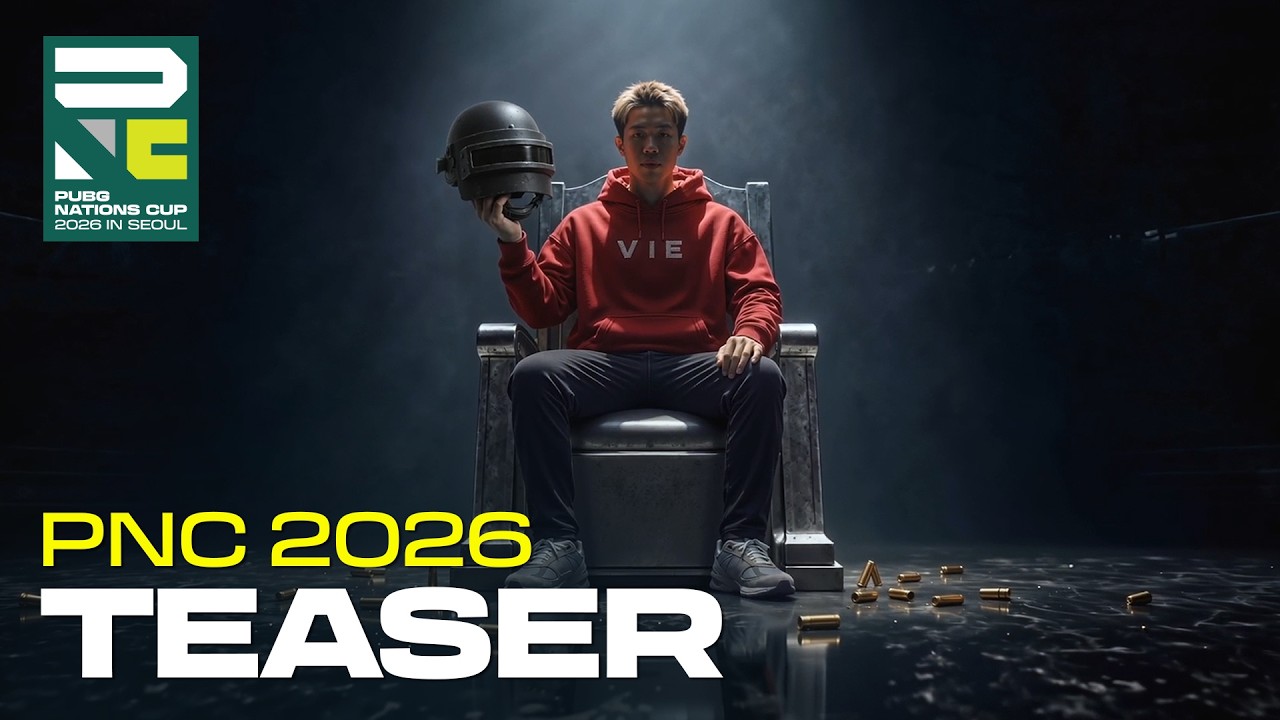 🏆 PUBG Nations Cup 2026 Teaser: ĐKVĐ 🇻🇳 Việt Nam sẵn sàng cho hành trình bảo vệ ngôi vương.