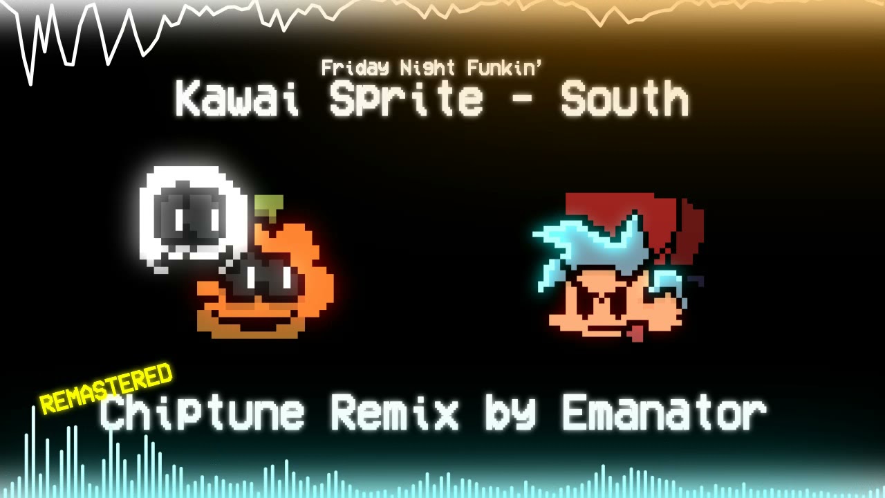 Kawai Sprite - South (Emanator Chiptune Remix) [Friday Night Funkin'] [REMASTERED]
