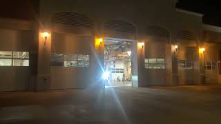 Mesa fire an medical department ladder 201 responding code 2 a fall injury then getting canceled 