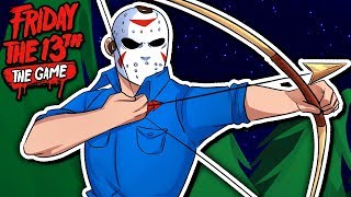 ARCHER JASON IS OP! | Friday The 13th: Single Player Challenge 7 & 8