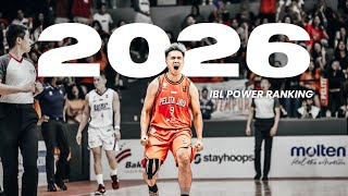 IBL 2026 Power Ranking.