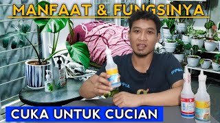 Manfaat Cuka Untuk Cucian  Fungsi Cuka & Cara pakainya