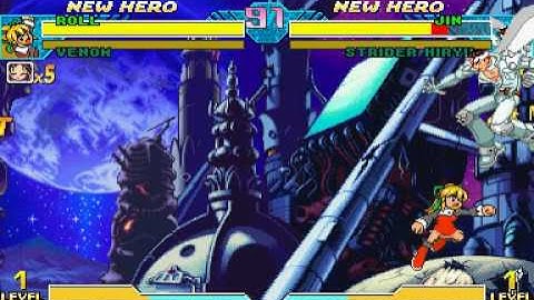 [GGPO] MvC Most common combo: Roll