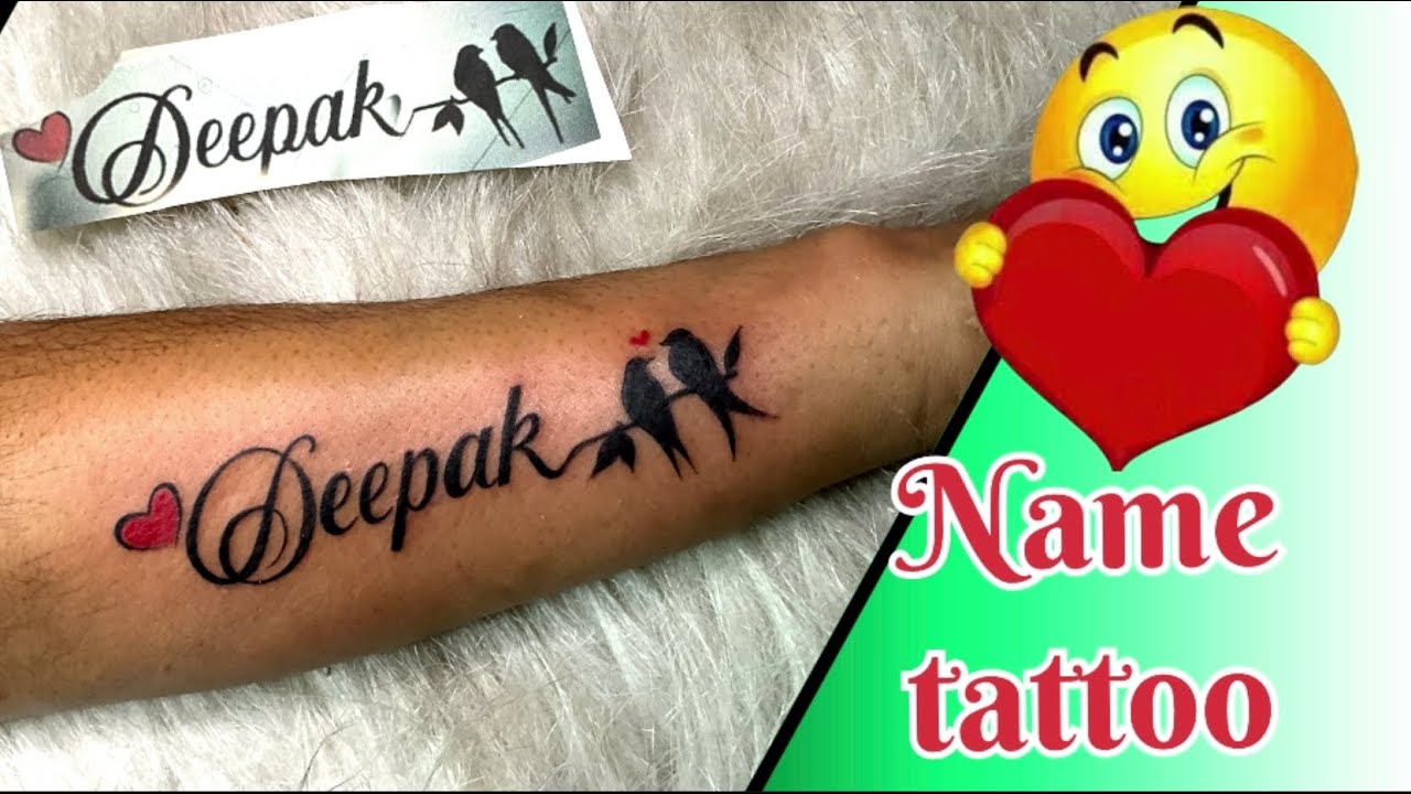 Update more than 72 deepak name tattoo image hd best  thtantai2